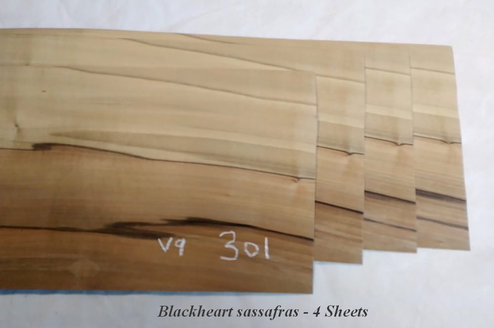 Veneer Blackheart Sassafras