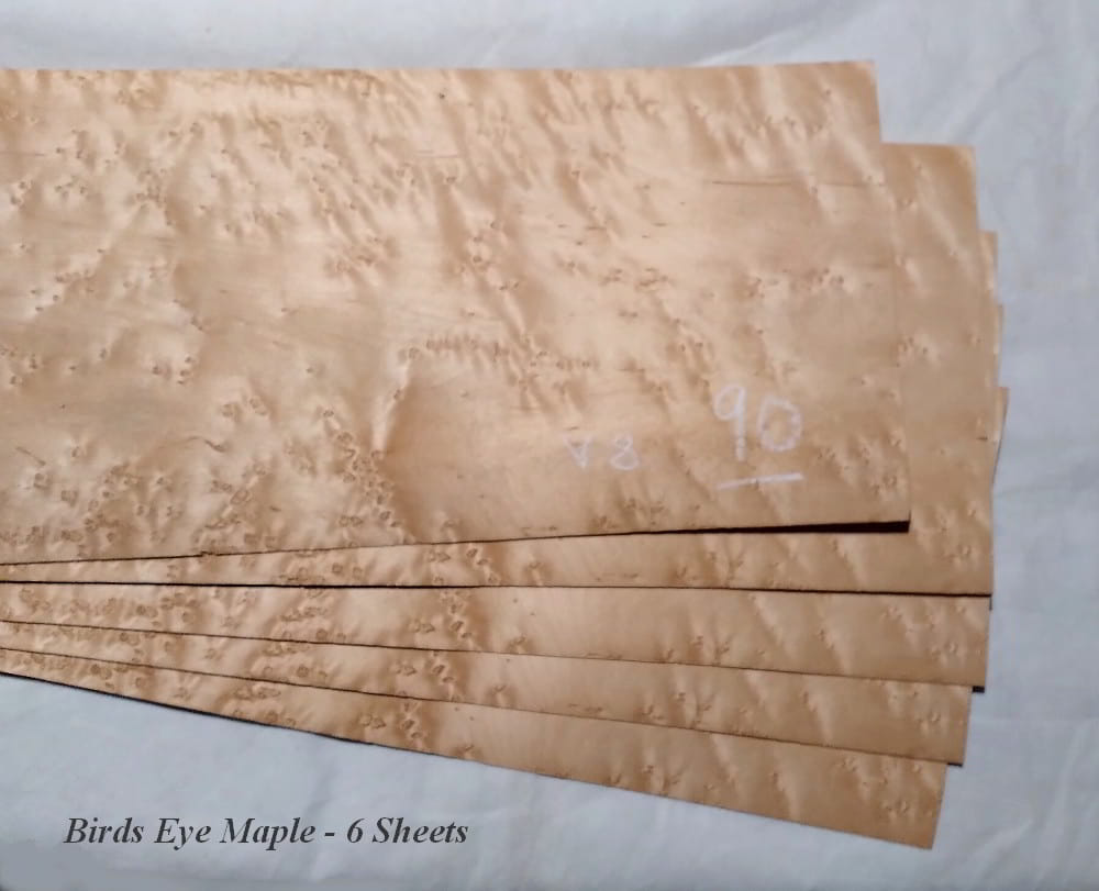Veneer American "BIRDS EYE" Maple