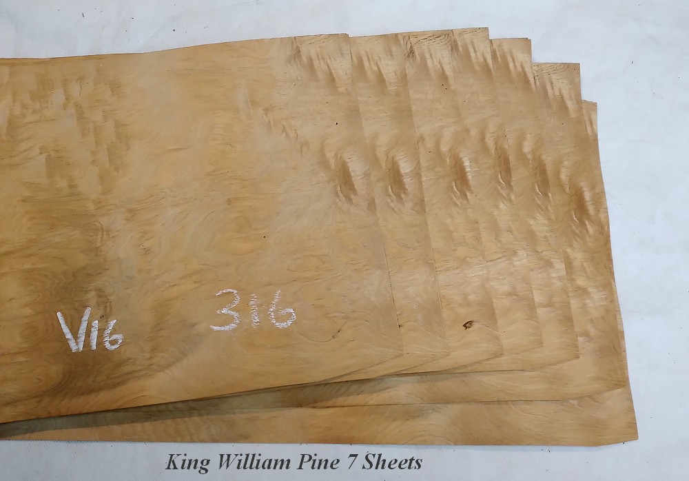 Veneer Tasmanian King William Pine