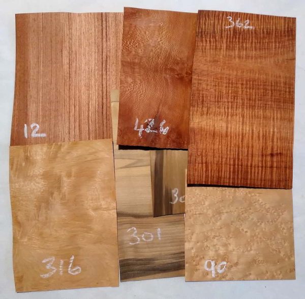 Wood Veneer Offcuts Mixed Species - Image 2