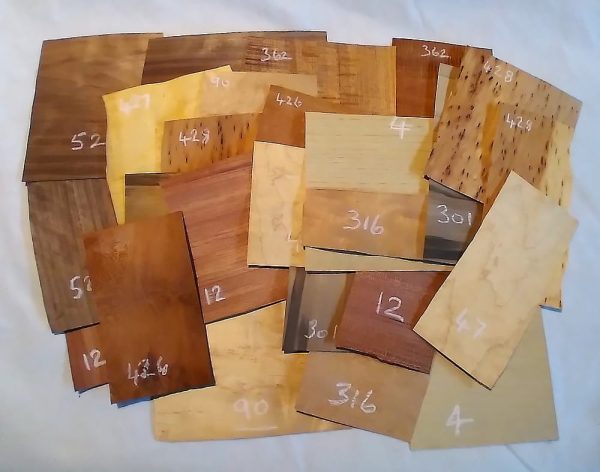Wood Veneer Offcuts Mixed Species
