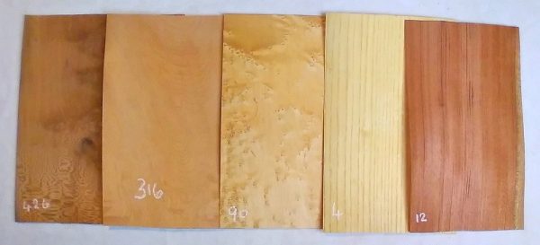 Wood Veneer Pack Mixed Species - Image 2