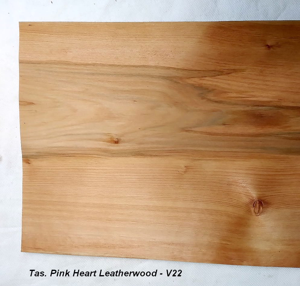 Veneer Tas. Pink Heart Leatherwood - Image 2