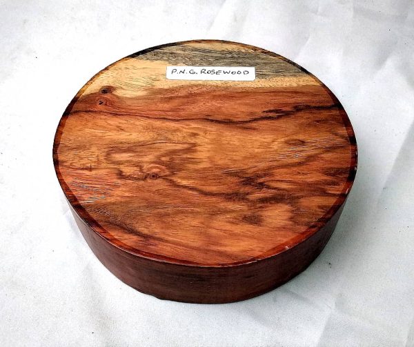 Bandsawn Disc - PNG Rosewood