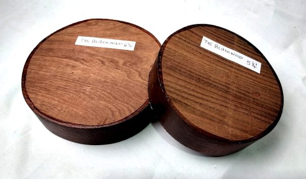 Bandsawn Discs - Blackwood