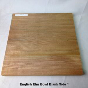 English ELM Bowl/Platter Blank