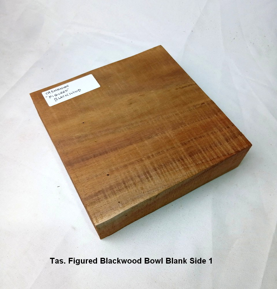 Figured Tasmanian Blackwood Bowl Blank