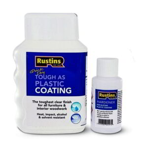 NEW Rustin's Quick Dry "Tough as Plastic Coating"